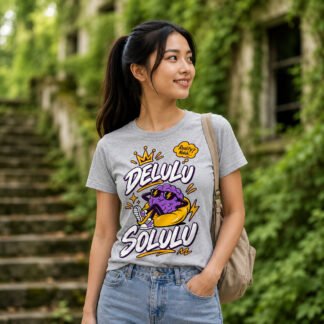 Delulu Solulu Graphic T-Shirt for Women