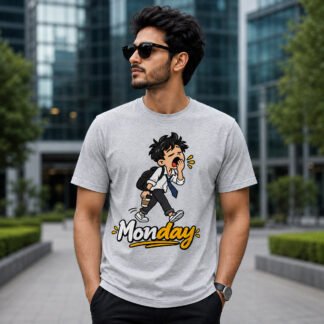 Monday Mood Graphic T-Shirt for Men