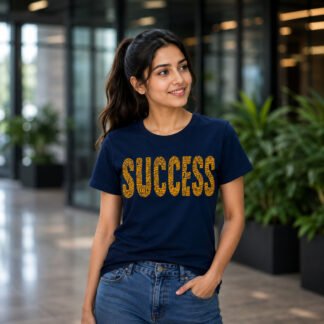 Success Motivational T-Shirt for Women